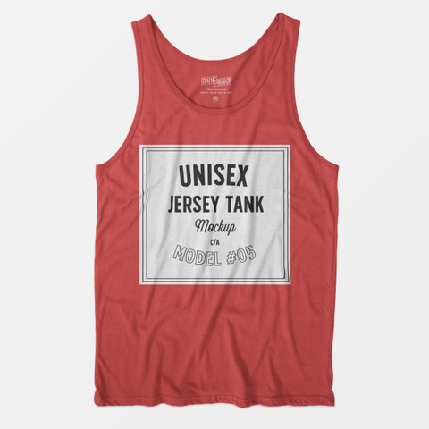 Unisex Jersey Tank Model #05