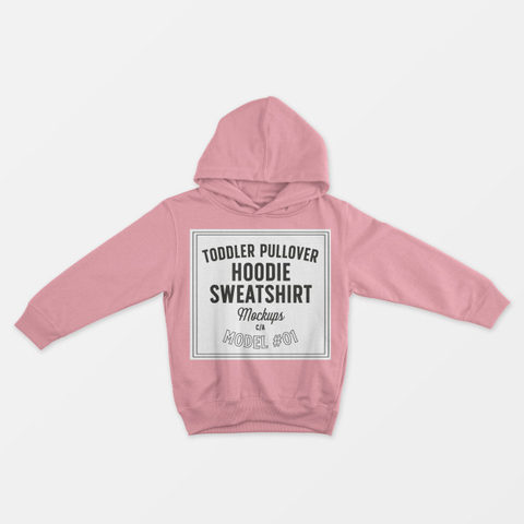 Toddler Pullover Hoodie Sweatshirt Model #01
