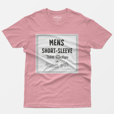 Mens Short-Sleeve T-Shirt Model #03