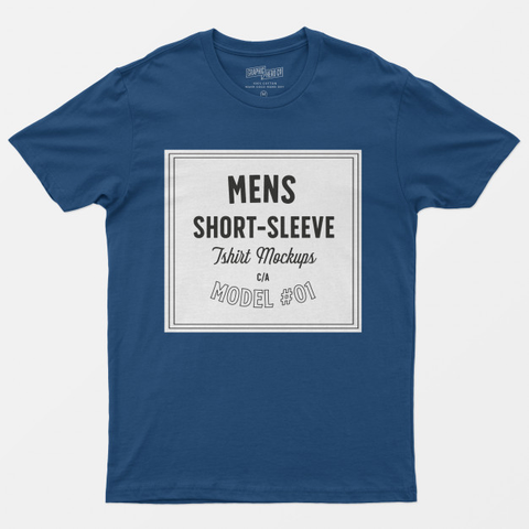 Mens Short-Sleeve T-shirt Model #01