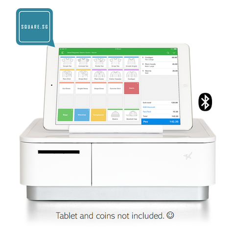 Star mPOP Integrated Printer & Cash drawer (White)