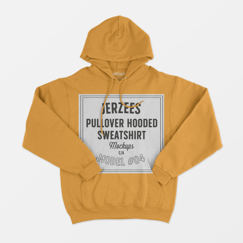 Jerzees Pullover Hooded Sweatshirt Model #04