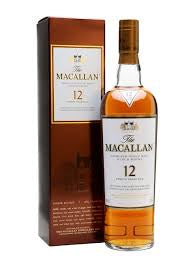 MaCallan 12 Years (Sherry Oak) Bottle 750ml