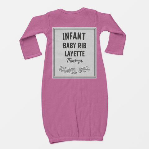 Infant Baby Rib Layette Model #06